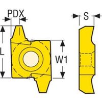 セコ・ツールズ・ジャパン セコ 旋削用 ねじ切り用インサート CP500 20ER8.0TR 1セット(2個) 483-1178（直送品）