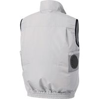 空調服 スペーサー一体型ベスト シルバー 3L KU92330K30S5 1着 535-3997（直送品）