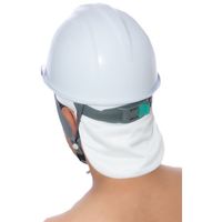 ペンギンエースジャパン ペンギンエース ヘルインナー ネックガード ホワイト CP-9-W 1枚 565-3653（直送品）