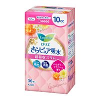 ロリエ さらピュア吸水 超吸収スリム 10cc パウダリーフラワーの香り 1セット（36枚入×3パック） 花王