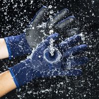 知智プラン ネオプレーン 0403 防水ネオプレーングローブ ブラックL BK-L 1双(2枚) 580-9010（直送品）