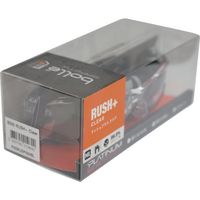 BSSI 保護メガネ RUSH+ BSSIマットブラック クリアレンズ ブリスタパッケージ PSSRUSP064BL 1個（直送品）
