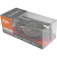 BSSI 保護メガネ RUSH+ BSSIマットブラック コッパーレンズ ブリスタパッケージ PSSRUSPC13BL 1個（直送品）