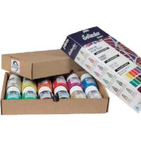 ペベオ・ジャポン ペベオ 布用水性アクリル絵具セタカラーシマー色(不透明光沢色) 12色x20mlディスカバリーセット 757481 1本（直送品）