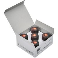 TRUSCO エコノミーフラップホイール 軸径6mm 外径40X幅25X軸長35 #80(5個入) EF4025-80 1箱(5個)（直送品）