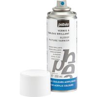 ペベオ・ジャポン Pebeo グロスバーニッシュ(つや出し・画面保護剤)油性 スプレー 200ml 520230 1本 601-8329（直送品）