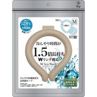 グローバル・ジャパン グローバルジャパン W Icy Neck チャイベージュ M 547280 1個 610-2745（直送品）