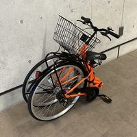 トラスコ中山 TRUSCO 災害時用ノーパンク自転車 ハザードランナー シティタイプ 26インチ THRC-5526 1台 628-5133（直送品）