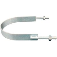 HI―LEAD JIS10Kフランジ用Uバンド 三価クロメート 100A ナット2個付き FUB-JIS10K-100A-3MC 1個（直送品）