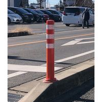 積水樹脂 積水 車線分離標 ポールコーンCITY R 接着式 PCCTRー65RWーN 赤 PCCTR-65RW-NT-T6 1本（直送品）