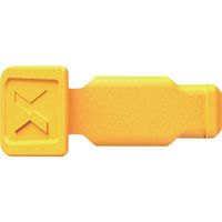 KNIPEX カラーコードクリップ イエロー(10ピース入り) 0061-10CY 1箱(10個) 677-8592（直送品）