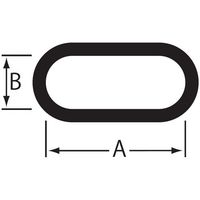 ニッサチェイン プラカラー 8×30m 黄/黒 JC-8-Y/BK 1本 126-6113（直送品）