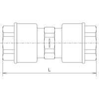 前澤給装工業 Pワン継手C型 ソケット 20 715605-20 1個 510-5248（直送品）