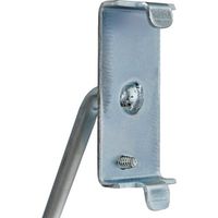 トラスコ中山 TRUSCO パンチングパネル用電気ドリルフック2穴掛け 1本爪 SF-S-4 1個 534-5452（直送品）