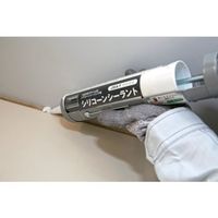トラスコ中山 TRUSCO シリコーンシーラント(防カビタイプ)ホワイト 333ml TRS333-WH 1本 551-1004（直送品）