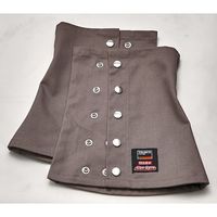 トラスコ中山 TRUSCO 防炎足カバー グレー(マックスダイナ) APB-011 GL 1組 556-4421（直送品）