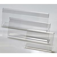 トラスコ中山 TRUSCO L型カード立て 片面名刺サイズ 55X93mm TCTL-5593 1個 555-9643（直送品）