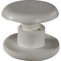 TRUSCO エコねじ マプカ使用・紙素材ねじ 間隔4mm (50組入)頭15mm 穴径7mm MAPKANE-4 1袋(50組)（直送品）