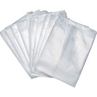 トラスコ中山 TRUSCO 不織布使い捨て白衣 フリーサイズ 10着入り DLC-F 1袋(10着) 556-0312（直送品）