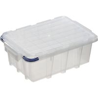 トラスコ中山 TRUSCO ネスティング・スタッキングコンテナ10L 透明 HNESTA-10TM 1個 562-8179（直送品）