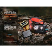 Fenix LEDヘッドライト HL32RT HL32RTBLACK 1個(1台) 552-5079（直送品）