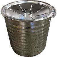 スギヤマゲン 真空保管容器 ハイバキューム缶・キミツ 30L 030-SS 1缶 554-2473（直送品）