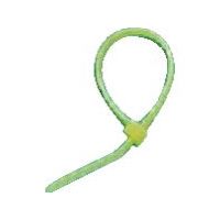 芝軽粗材 コンベックス 結束バンド黄色 CVー100YELLOW 100本入り CV-100YELLOW100P 1袋(100本)（直送品）