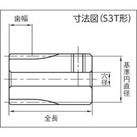 小原歯車工業 KHK 平歯車SS1ー15A SS1-15A 1個 856-5096（直送品）