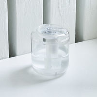 ライフオンプロダクツ 充電式クリア加湿器LEDライト付 ホワイト LCAHF005-WH 1台