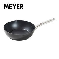 マイヤージャパン フライパン 深型 24cm IH ガス火対応 ミニマル PM-DP24BK 1個
