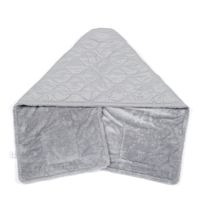 羽織りブランケット グレー LAKOLE/ラコレ