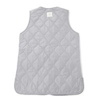 【LAKOLE/ラコレ】 ロングベスト グレー