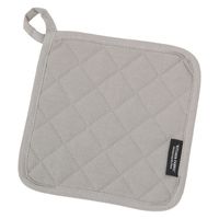 【LAKOLE/ラコレ】 シボ鍋敷き グレー 1セット（1個×2）