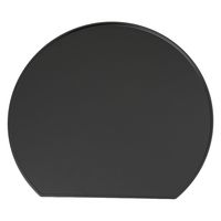 マット半月トレー ブラック 1セット（1枚×5） LAKOLE/ラコレ