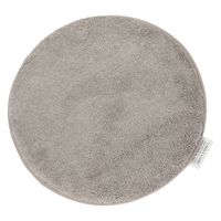 【LAKOLE/ラコレ】 チェアパッド（ラウンド） グレー 1セット（1個×2）