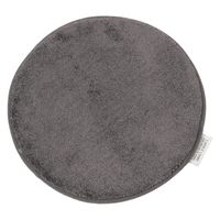チェアパッド（ラウンド） チャコール 1セット（1個×4） LAKOLE/ラコレ