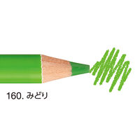 三菱鉛筆 色鉛筆トイロノ 単色 みどり TR.160 1ダース（12本）