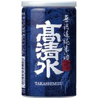 高清水 無濾過 純米酒 アルミ缶 180ml 1セット（1本×30） 秋田県 秋田酒類製造 日本酒 飲み切り　行楽