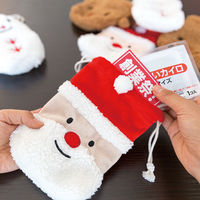 【クリスマス】ヘッズ クリスマスサンタ巾着バッグーSXMS-KBS1袋（10枚）