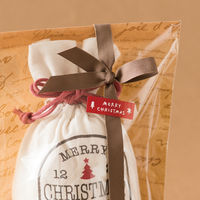 【クリスマス】ヘッズ シンプルメリークリスマスロールシールー1XR-1RS1袋（500枚）