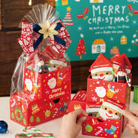 【クリスマス】ヘッズ クリスマスブーツ型貼箱ーMXBO-HBM1袋（4個）