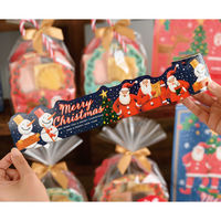 【クリスマス】ヘッズ愉快なクリスマスシール付ロール棚ポスターー1XPL-TP1S1袋（1巻）