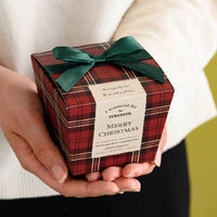 【クリスマス】ヘッズクリスマスレッドリボン付キューブボックスXRR-GSQ1袋（20枚）