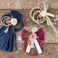 【お正月】ヘッズ迎春しめ縄飾りー8GS-SM81袋（3個）