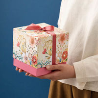 【お正月】ヘッズ着物柄貼箱ーMKMG-HBM1袋（6個）