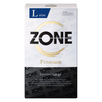 ZONE（ゾーン） コンドーム Premium（プレミアム） Lサイズ　ラージ 1箱（5個入） ジェクス　JEX