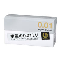 サガミオリジナル 0.01 Lサイズ　ラージ　 1箱（10個入） 相模ゴム工業　ポリウレタン製　コンドーム
