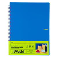 プラス イトオシ ツインリング型ファイル A4 1ポケットタイプ ブルー 91811 1冊