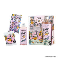 ムーミンバスセット ローズ （バブルバス バスタブレット + バスソルト）1個 グローバルプロダクトプランニング