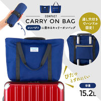 アイメディア コンパクトに畳めるキャリーオンバッグ 1010038 1個（直送品）